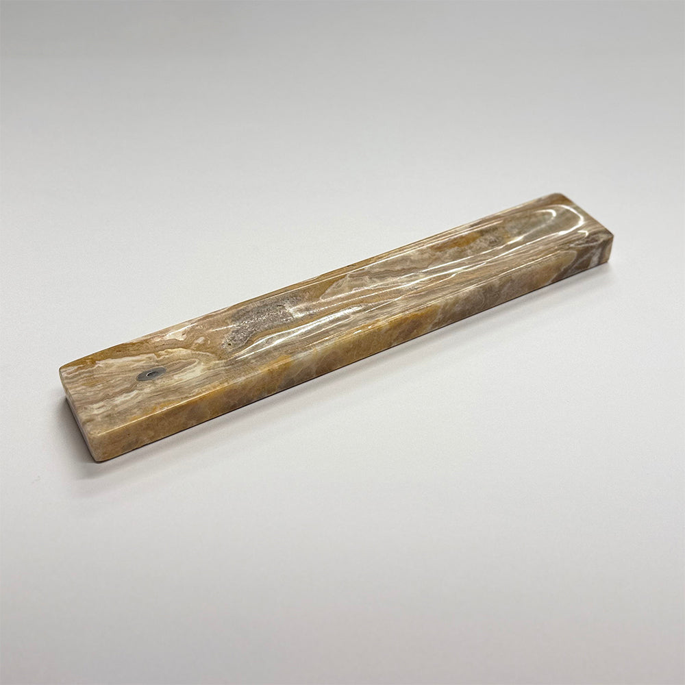 Incense Holder, Onice Verde from Pakistan (Onyx)