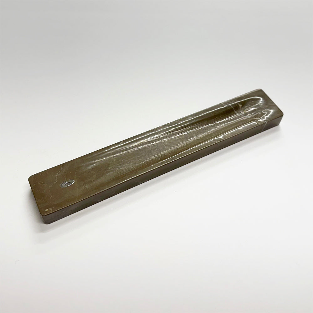 Incense Holder, Bronze Amani Marble (shiny)