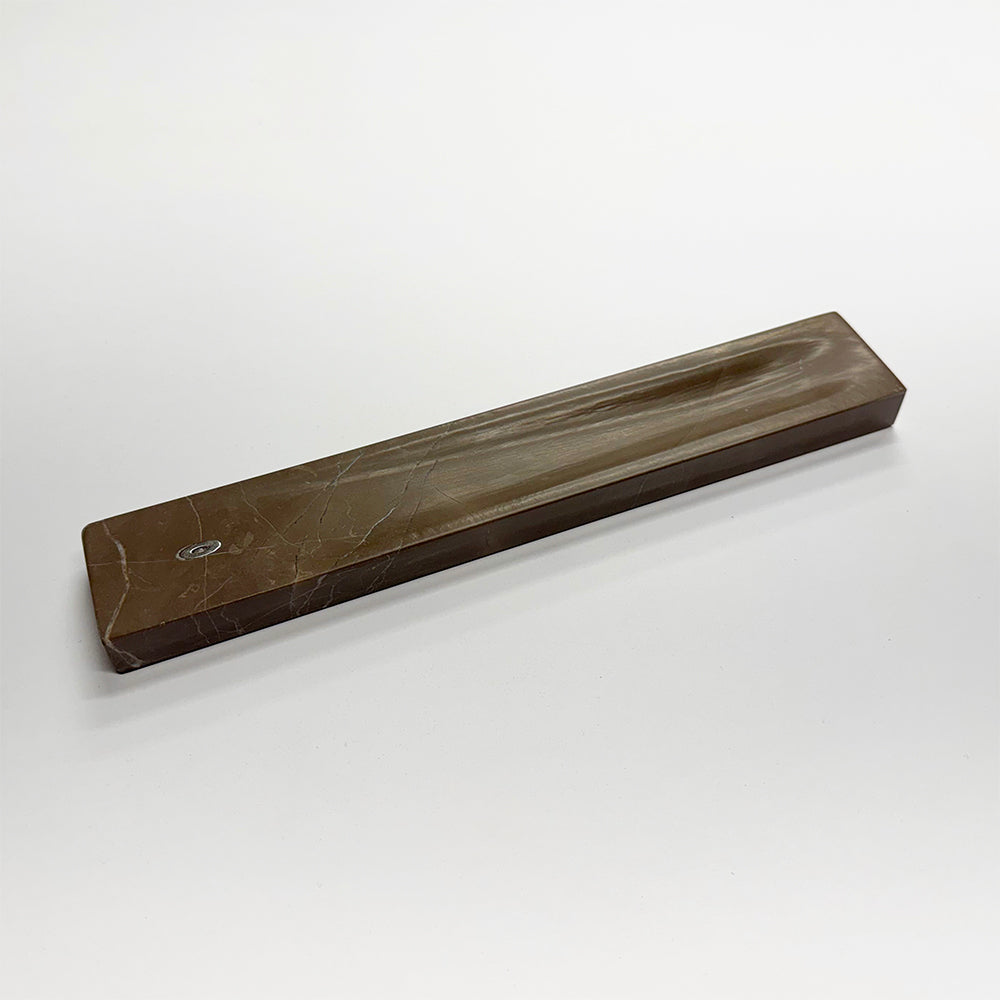 Incense Holder, Bronze Amani Marble (mat)