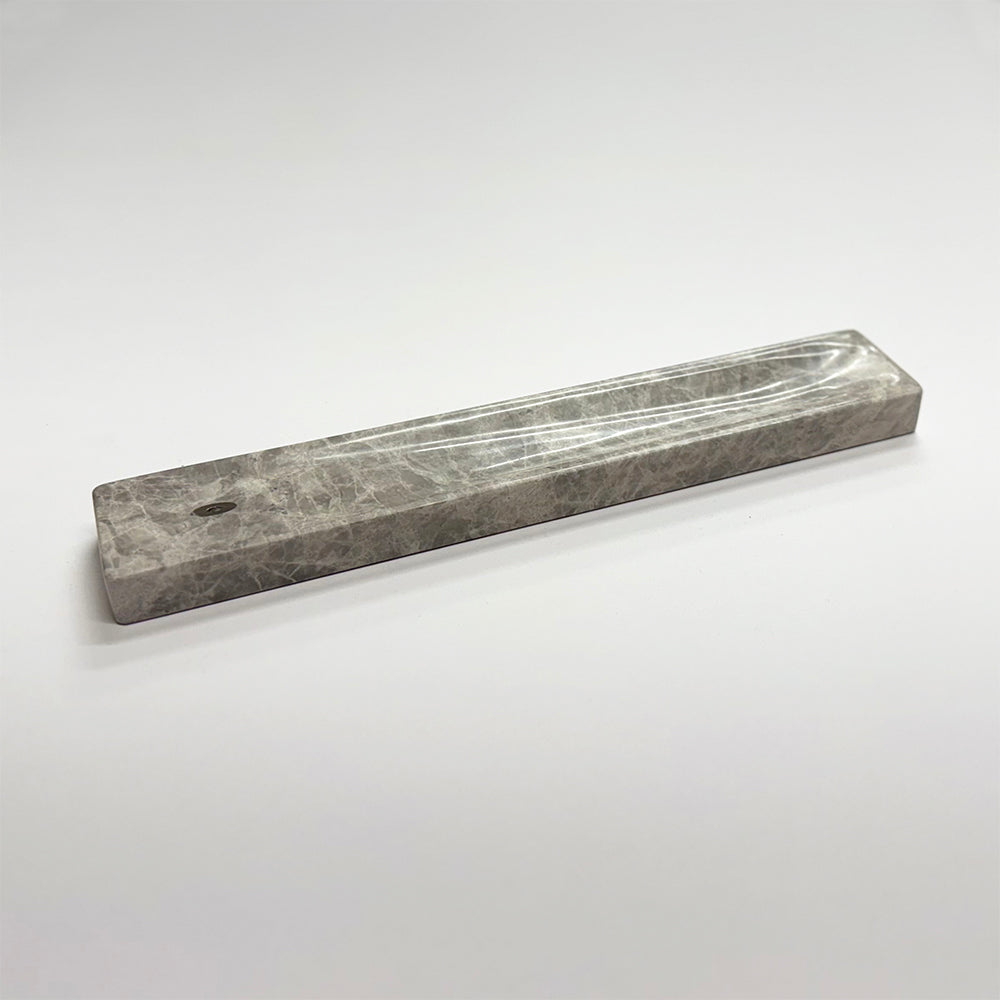 Incense Holder, Tundra Grey Marble